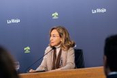 La consejera de Salud y Servicios Sociales, María Martín.