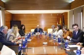 Mesa y Junta de Portavoces de las Cortes de Castilla La Mancha.