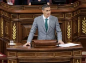 El presidente del Gobierno, durante su intervención de este jueves. Imagen: Congreso de los Diputados.