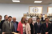 Imagen de la inauguración de la nueva Facultad de Farmacia de Albacete.