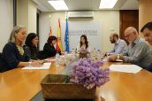 Reunión entre la Consejería de Sanidad Universal de la Comunidad Valenciana y los Colegios Oficiales de Farmacéuticos de Castellón, Valencia y Alicante