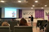 Imagen de la primera charla dentro de la iniciativa del Club Saludable Dioscórides, del COF de Valencia.