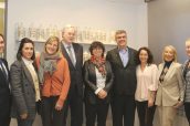 Imagen de los representantes del Consejo de COF del País Vasco.