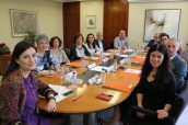 Imagen de la presentación del nuevo programa de atención farmacéutica a centros sociosanitarias en la Comunitat Valenciana.