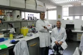 David Diaz y Eduardo Weruaga. Foto: IBSAL-INCYL