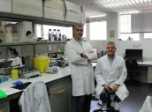 David Diaz y Eduardo Weruaga. Foto: IBSAL-INCYL