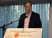 El consejo Alberto Martínez durante su intervención.