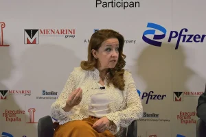 La consejera de Sanidad de la Comunidad de Madrid, Fátima Matute