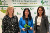 Dionisia Manteca, subsecretaria de Sanidad; Patricia Lacruz, directora general de Cartera Común de Servicios del SNS y Farmacia y Silvia Calzón, secretaria de Estado de Sanidad