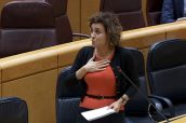 Dolors Montserrat, ministra de Sanidad en el Senado