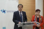 El consejero vasco de salud, Alberto Martínez.