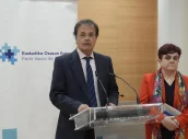 El consejero vasco de salud, Alberto Martínez.