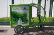 Imagen de una de las bicicletas que usará Novaltia en Vitoria.