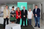 Los participantes en el Encuentro de Expertos sobre el Plan Sociosanitario de Asturias