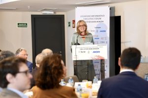 Esther Monzón durante su intervención.