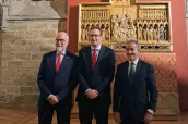Fernando Dominguez, Antonio López y Alberto Mantilla