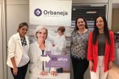 Blanca de Eugenio, socia directora de Orbaneja Abogados; Mabel Rodríguez y Helena Rodero consultoras en el Grupo Pharmavera