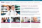 Imagen de la nueva 'web' de Pensa para oficinas de farmacia.