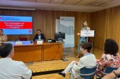 Un momento de la presentación del plan.