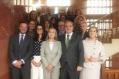 Imagen de la nueva Junta de Gobierno del COF de Alicante.