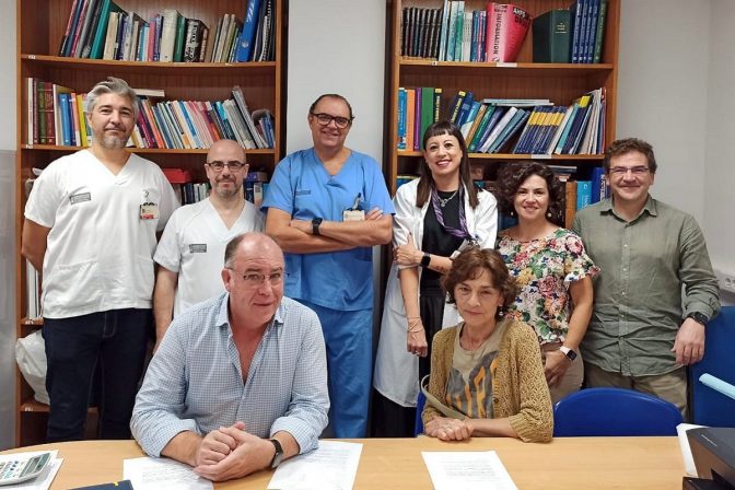 Equipo de farmacia del Hospital Arnau Vilanova.