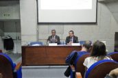 Antonio Bernal (AGP) y José Luis Vaquero (Foro) en la presentación de la Mesa Estatal de Pacientes.