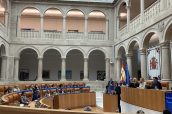 Pleno del Parlamento de La Rioja.