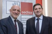 Imagen de la inauguración de la sede de Sedisa y de la presentación de su nuevo Plan Estratégico.