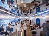 Interior de la unidad móvil que se usará en la campaña.