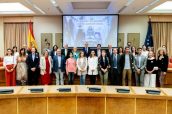 Participantes en la jornada sobre migraña celebrada en el Congreso.