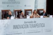 Imagen de la mesa sobre modelos de financiación de la Jornada de Innovación Terapéutica.