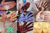 La iniciativa JuntosXelcancer tiene entre sus actividades virales en redes sociales la publicación de una palma de la mano con el hashtag #juntosXelcancer y una pieza de puzle, como símbolo.