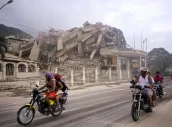 Imagen de una de las calles del país. Foto facilitada por Farmamundi