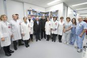 La nueva zona de atención a pacientes externos del Servicio de Farmacia del Complejo Hospitalario de Navarra.