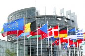 Parlamento Europeo - banderas de países