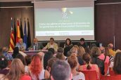 Participantes en el debate sobre el Plan de Fomento de los Medicamentos Genéricos de la Comunidad Valenciana