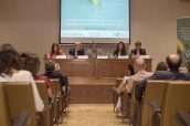 Participantes en la Conferencia de Castellón sobre el Plan de Genéricos de la Comunidad Valenciana