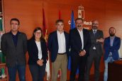 Participantes en la reunión entre SATSE y la Consejería de Sanidad de Castilla-La Mancha