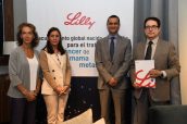 Imagen de la presentación de abemaciclib, de Lilly, en España.