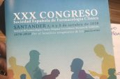 Imagen del XXX Congreso de la Sociedad Española de Farmacología Clínica.