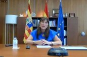Sira Repollés ,consejera de Sanidad de Aragón