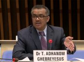 Tedros Adhanom Ghebreyesus, director general de la Organización Mundial de la Salud (OMS)