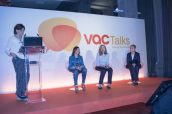 Imagen del 'Vac Talk' organizado por GSK en Zaragoza para hablar de inmunización.