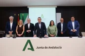 El consejero, en la presentación de la nueva estructura del SAS.