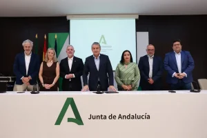 El consejero, en la presentación de la nueva estructura del SAS.
