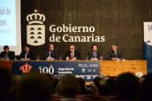 Imagen del acto institucional de conmemoración del 100º aniversario del COF de Tenerife.