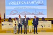 De izq. a dcha.: María Ramírez, Alejandro Colomer, Pedro Manuel López Redondo, Ana González y Ramón García.