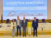 De izq. a dcha.: María Ramírez, Alejandro Colomer, Pedro Manuel López Redondo, Ana González y Ramón García.