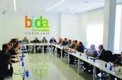 Imagen de la primera reunión del Consejo Rector de Bidafarma, celebrada en Ciudad Real.