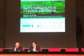 Imagen de la jornada sobre gasto farmacéutico organizada por FADSP y la Consejería de Sanidad de Extremadura.